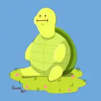 Derpy Mr Tortoise - design