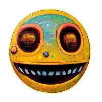 Robot Smiley Face - design