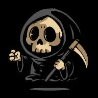 Cute Little Grim Reaper - design