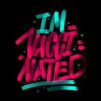 I'M VACCINATED - design