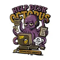 Overwhelmed & Underpaid - design