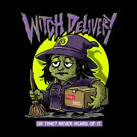 Witch Delivery - design