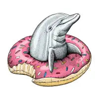 Dunkin Dolphin (Color Version) - design
