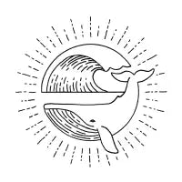 Wavy Whale - design