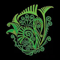 Fern fronds - design