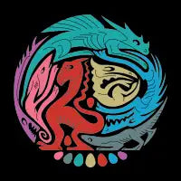 Lizard Round (Multicolor) - design