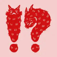 !? (Red) - design