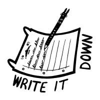 Write It Down - design