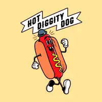 Hot Diggity Dog - design
