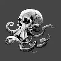 Skull Squid - design