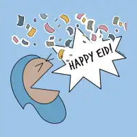 Confetti Eid T-Shirt - design