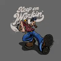 Keep on Workin' - design