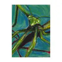 Praying Mantis Portrait - design