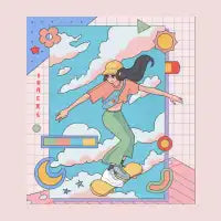 Skating the Skies - design