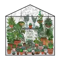 Crazy Plant Man - design