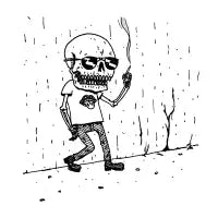 Rolling Skull - design