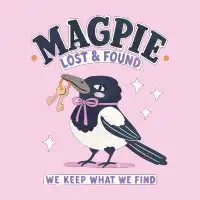 Magpie Lost and Found T-Shirt - design