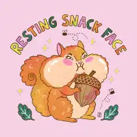 Resting Snack Face - design