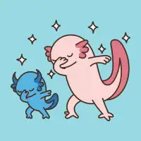 Axolotl Dabsolotl - design