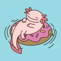 Axolotl Relaxolotl - design