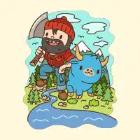 Bunyan and Babe - design