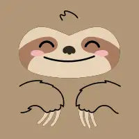 Happy Sloth - design