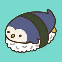 Sushi Pet Penguin T-Shirt - design
