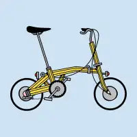 Bike and Draw (foldie) - design