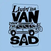 Sad Van Life - design