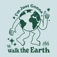 Walk the Earth (green) - design