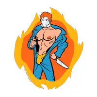 Masked Hunk - design
