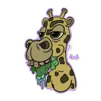Giraffe graff T-Shirt - design