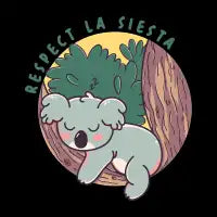 Respect la siesta - design