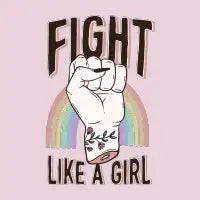 Fight like a girl - design