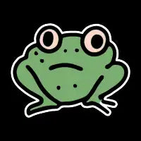 Poorly Drawn Frog no. 2 - design
