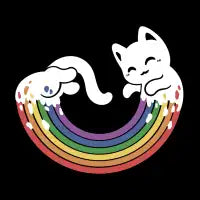 Rainbow Cat - design