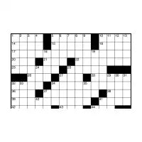 Crossword Puzzle #1 - design