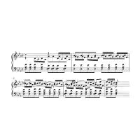 Music - Bach BWV 54 - design