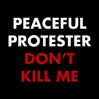 Peaceful Protester - design