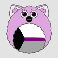 Demisexual Pride Flag Furby - design