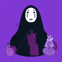Knitting Kaonashi - design