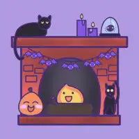 Spooky Fireplace - design