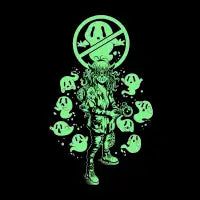 Ghostbusters Poltergeist girl - design