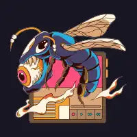 Bee loves Music T-Shirt - design