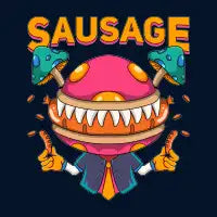 Sausage Monster - design