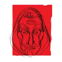 Red Dali Mask - design