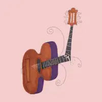 Broken Guitar - design