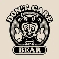 Don't Care Bear - design