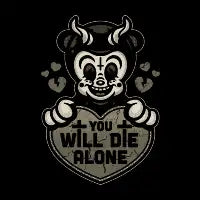 You Will Die Alone - design