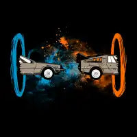 Delorean Portal - design